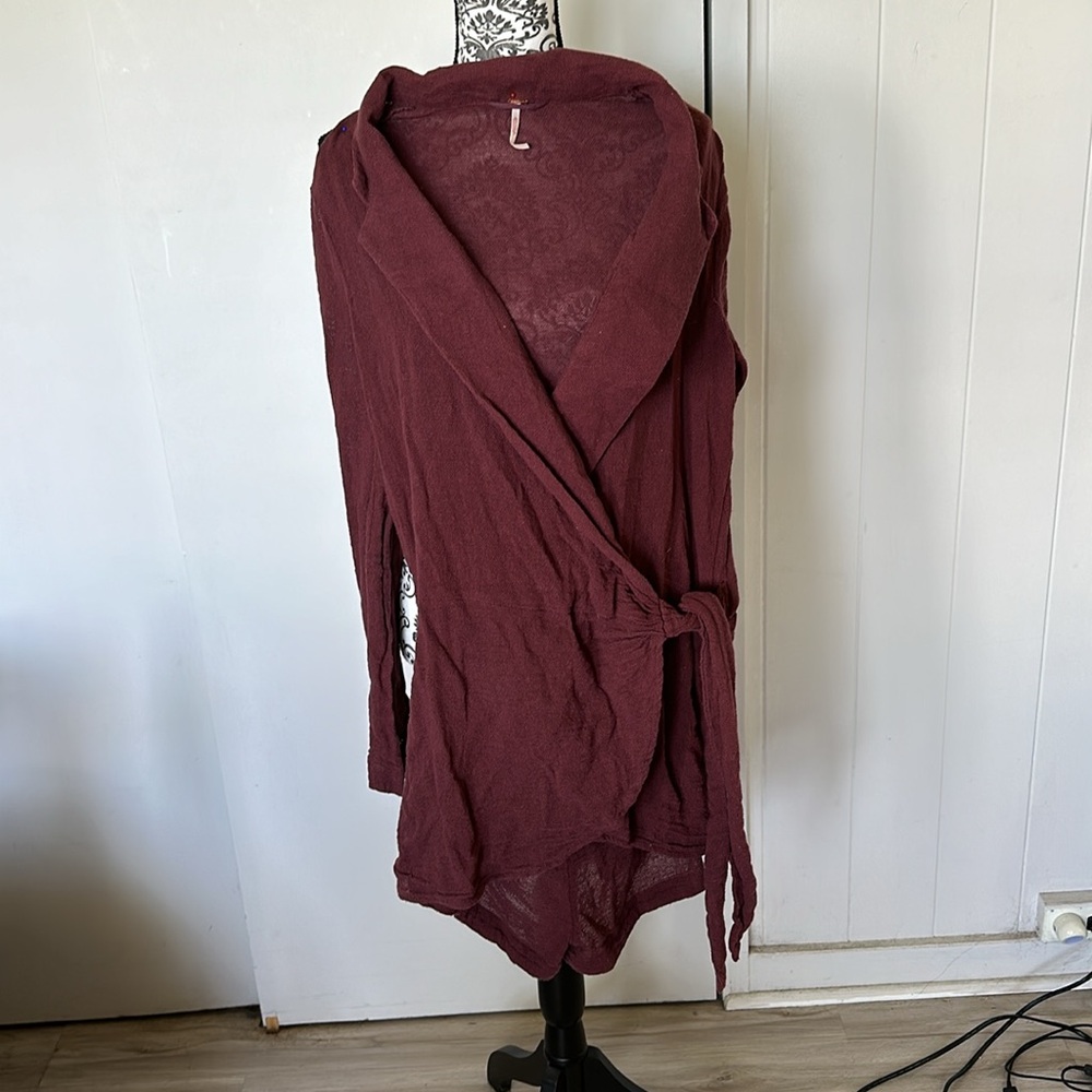 Free People Lead On Romper Wrap/Skort - Picture 2 of 3